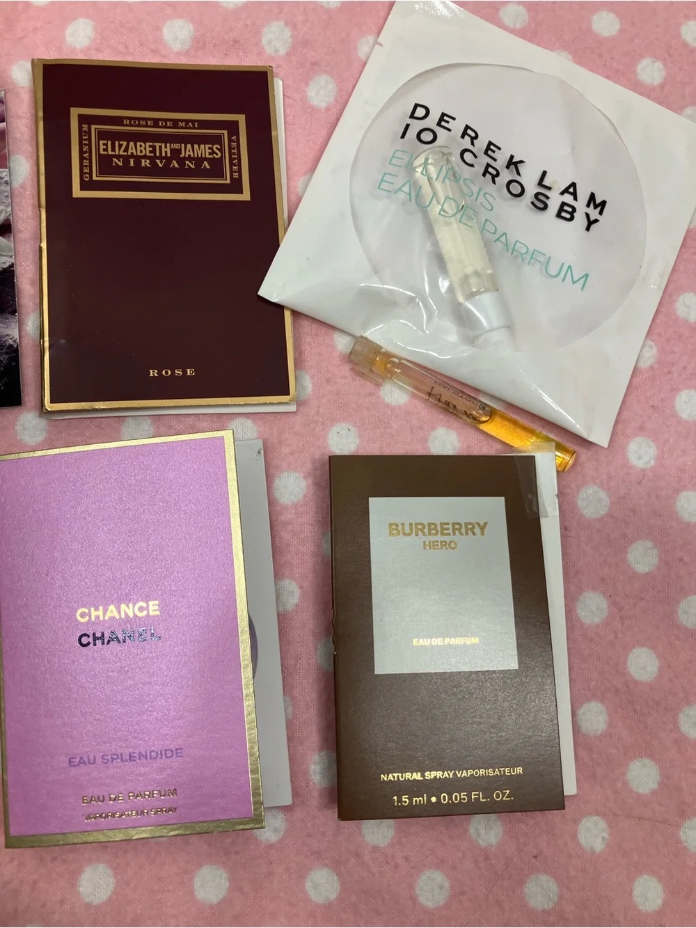 8 Samples - Designer fragrance